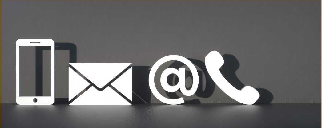 Contact icons (stock email image)